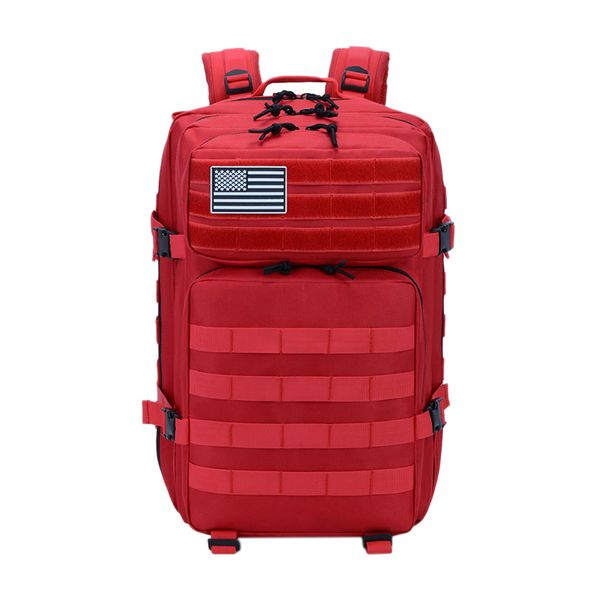 45l large capacity backpack men camping bag for travel mountaineering comfortable hiking fashion style red pack
45l large capacity backpack men camping bag for travel mountaineering comfortable hiking fashion style red pack