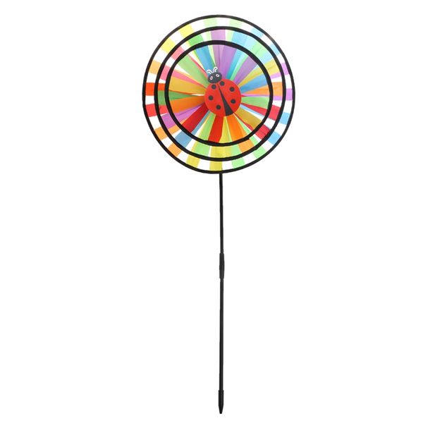 colorful rainbow triple wheel wind spinner windmill garden yard outdoor decor giftchildren baby play supplies
colorful rainbow triple wheel wind spinner windmill garden yard outdoor decor giftchildren baby play supplies