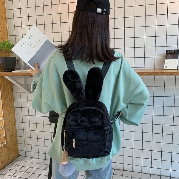 new womans large-capacit plush backpack autumn and winter wild fashion bag shoulder bag for teenage girls multi-function
new womans large-capacit plush backpack autumn and winter wild fashion bag shoulder bag for teenage girls multi-function
