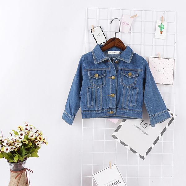 toddler kids girls denim jean fall jacket button coat outwear outwear 1-6y 2020, Blue;gray
toddler kids girls denim jean fall jacket button coat outwear outwear 1-6y 2020, Blue;gray