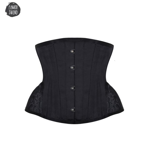 underbust steampunk corset waist control gothic corsets with curved hem bustiers embroidery short waist cincher trainer, Black;white
underbust steampunk corset waist control gothic corsets with curved hem bustiers embroidery short waist cincher trainer, Black;white