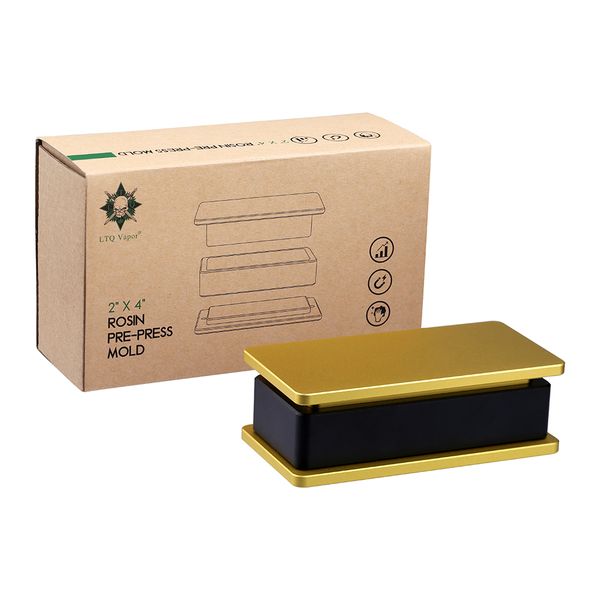 Rosin tech press machine 2*4inch rosin press mold pre-press mold 2x4'' pressing mold Free DHL shipping