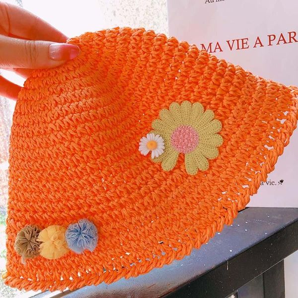 summer daisy flower children's straw hat hand-woven kids boy girl breathable cap fisherman hat beach shade sun cap 4-8y, Yellow
summer daisy flower children's straw hat hand-woven kids boy girl breathable cap fisherman hat beach shade sun cap 4-8y, Yellow