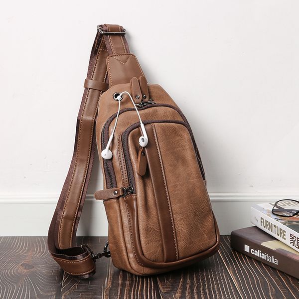 multifunction men's large capacity chest sling bag travel hiking cross body messenger shoulder bags solid men leather bag
multifunction men's large capacity chest sling bag travel hiking cross body messenger shoulder bags solid men leather bag