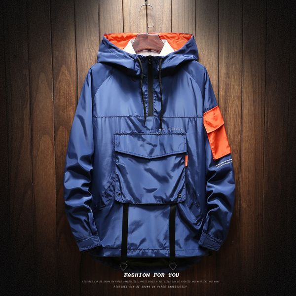 designer men zipper hoodies 2019 mens pockets sweatshirts hooded hoodie male hiphop korean loose riobbon pullover sa-8, Black
designer men zipper hoodies 2019 mens pockets sweatshirts hooded hoodie male hiphop korean loose riobbon pullover sa-8, Black