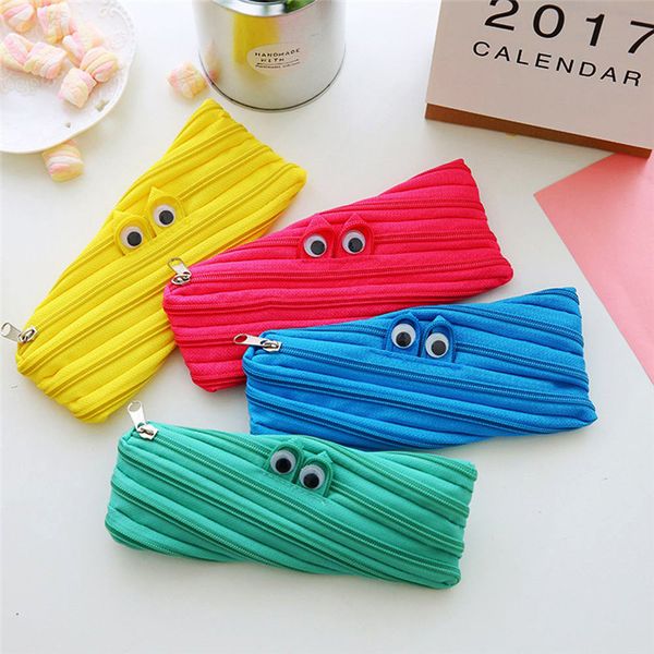 7 Colors Big Eyes Cartoon Style pencil case durable pen case cosmetic bag school supplies Kids stationery Gift zipper makeup bag
7 Colors Big Eyes Cartoon Style pencil case durable pen case cosmetic bag school supplies Kids stationery Gift zipper makeup bag