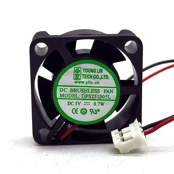 первоначально линь dfs251005l 5 в постоянного тока 0,7 вт 25x25x10mm 2lines 2.5 см вентилятор охлаждения
первоначально линь dfs251005l 5 в постоянного тока 0,7 вт 25x25x10mm 2lines 2.5 см вентилятор охлаждения