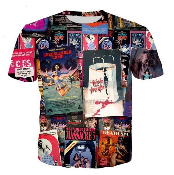 fashion 3d 80s horro print summer t-shirts women/men clothes casual 2020 new short sleeves tshirts plus size r021, White;black
fashion 3d 80s horro print summer t-shirts women/men clothes casual 2020 new short sleeves tshirts plus size r021, White;black