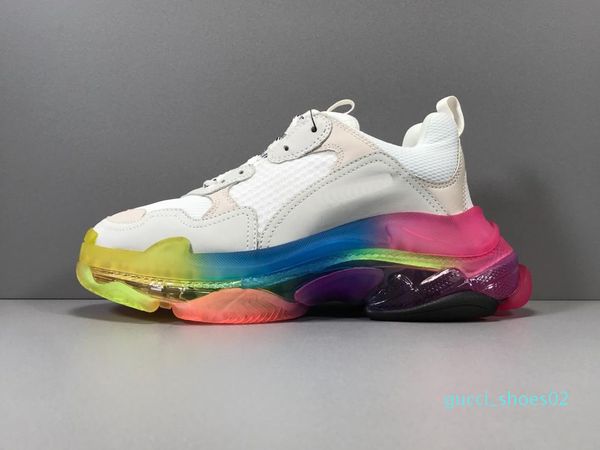 2019 paris 17fw triple s crystal bottom casual shoes luxury designer dad shoes for men women vintage old grandpa trainers sneakers g2, Black
2019 paris 17fw triple s crystal bottom casual shoes luxury designer dad shoes for men women vintage old grandpa trainers sneakers g2, Black