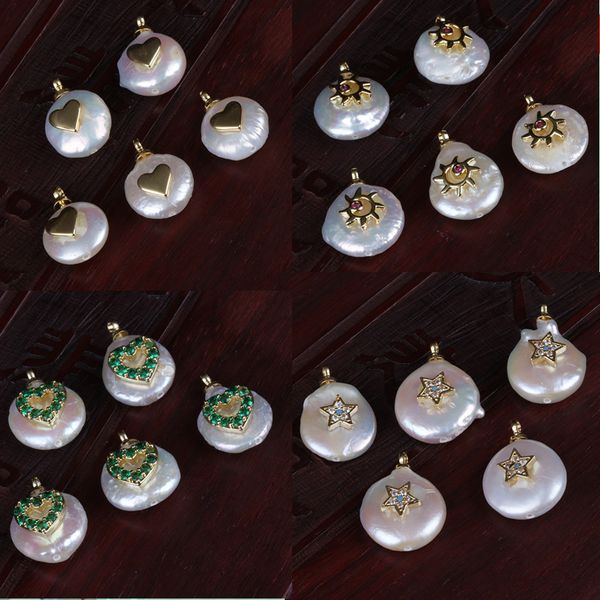 gold micro paved cz multi charm on coin freshwater pearl bead pendant charm for diy customized jewelry making for choker earring, Bronze;silver
gold micro paved cz multi charm on coin freshwater pearl bead pendant charm for diy customized jewelry making for choker earring, Bronze;silver