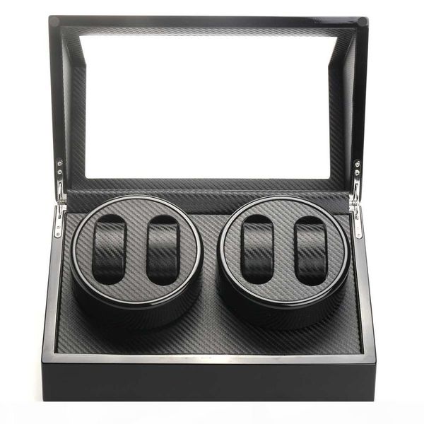 auto wooden watch winder watch storage box winder case transparent cover wristwatch box single double head motor with us eu plug, Black;blue
auto wooden watch winder watch storage box winder case transparent cover wristwatch box single double head motor with us eu plug, Black;blue