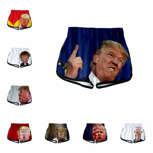 women trump shorts summer 3d printed funny leisure elastic hip hop loose short pants trunks maternity bottoms ljja2670, White
women trump shorts summer 3d printed funny leisure elastic hip hop loose short pants trunks maternity bottoms ljja2670, White