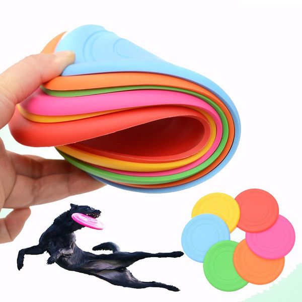3pcs/lots diameter 17cm dog flying discs trainning puppy toy rubber flying disc train pet toys
3pcs/lots diameter 17cm dog flying discs trainning puppy toy rubber flying disc train pet toys