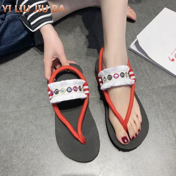summer sandals flats women shoes non-slip shoes woman outdoor bohemia slippers casual flip flops sandals plus size 35-40 *052, Black
summer sandals flats women shoes non-slip shoes woman outdoor bohemia slippers casual flip flops sandals plus size 35-40 *052, Black