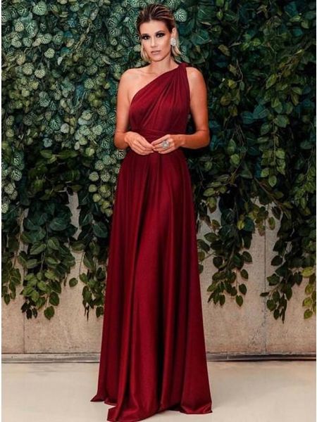 2020 burgundy one shoulder bridesmaid party dresses summer long chiffon pleated plus size wedding guest prom formal party dress custom made, White;pink
2020 burgundy one shoulder bridesmaid party dresses summer long chiffon pleated plus size wedding guest prom formal party dress custom made, White;pink