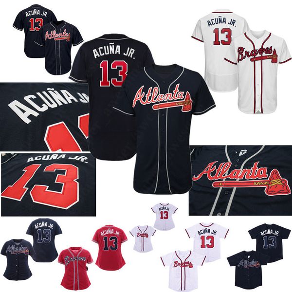 Ronald acuna jr jr jer ey 13 acuña jr atlanta ba eball jer ey men women youth navy white red
Ronald acuna jr jr jer ey 13 acuña jr atlanta ba eball jer ey men women youth navy white red