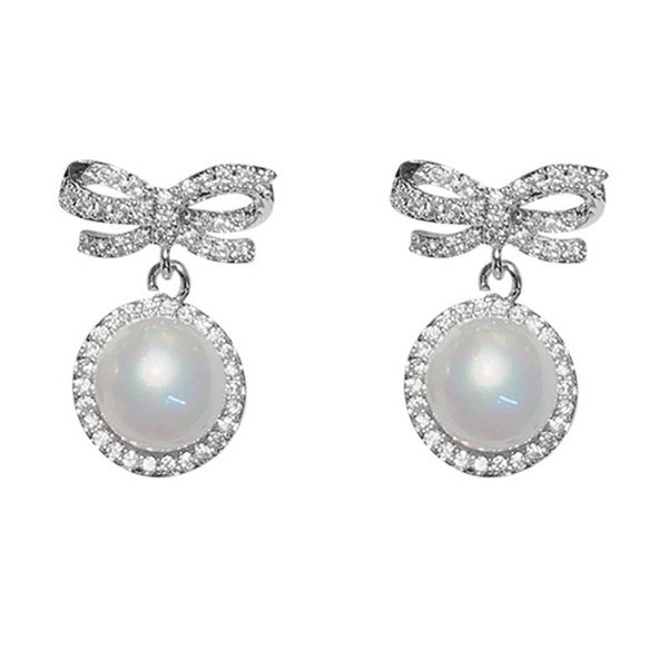 mini-inlaid zircon bow earrings female senior earrings temperament pearl female simple, Golden;silver
mini-inlaid zircon bow earrings female senior earrings temperament pearl female simple, Golden;silver