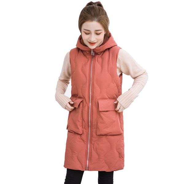 plus size 3xl hooded long vest jacket women chaqueta mujer new fashion down cotton women vest parkas mujer tide warm coat c5975, Black;white
plus size 3xl hooded long vest jacket women chaqueta mujer new fashion down cotton women vest parkas mujer tide warm coat c5975, Black;white