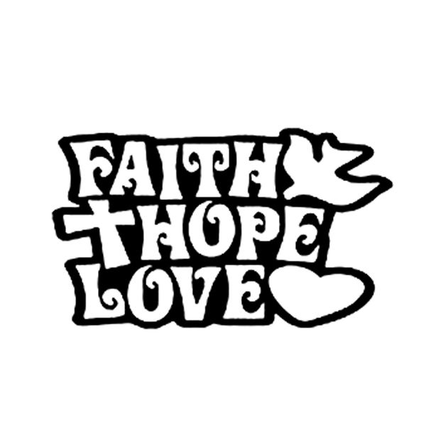 15*8.8cm faith hope love christian vinyl decal sticker world hobby motorcycle suvs bumper car window lapcar stylings
15*8.8cm faith hope love christian vinyl decal sticker world hobby motorcycle suvs bumper car window lapcar stylings