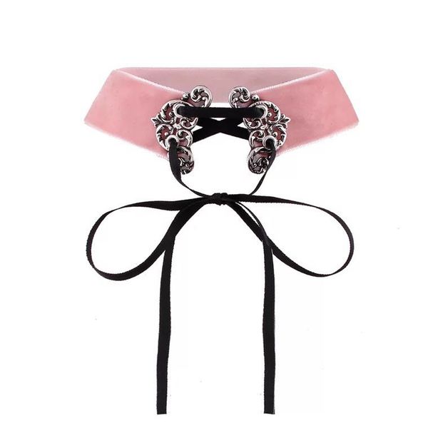 coco&willow tie up velvet corset choker necklace for women girls pink ribbon lace vintage collar necklace fashion jewelry party, Golden;silver
coco&willow tie up velvet corset choker necklace for women girls pink ribbon lace vintage collar necklace fashion jewelry party, Golden;silver