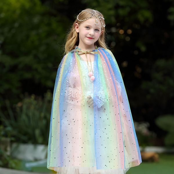 girls mesh cloak tulle children cape baby kids girls princess birthday party cosplay costume for christmas halloween gifts, Black;red
girls mesh cloak tulle children cape baby kids girls princess birthday party cosplay costume for christmas halloween gifts, Black;red