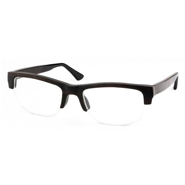 dropshipping clear lens black half frame rim spectacle fashion lady ebony wood laminated glasses for women
dropshipping clear lens black half frame rim spectacle fashion lady ebony wood laminated glasses for women