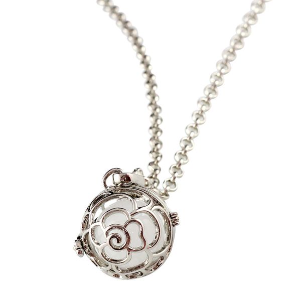 rose engraved perfume fragrance essential oil diffuser locket chain necklace fashion lady elegant jewelry, Silver
rose engraved perfume fragrance essential oil diffuser locket chain necklace fashion lady elegant jewelry, Silver