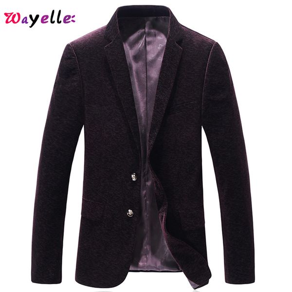 2019 autumn and winter men's business casual fashion single breasted blazers men fit simple wool jackets slim warm overcoats, Black
2019 autumn and winter men's business casual fashion single breasted blazers men fit simple wool jackets slim warm overcoats, Black