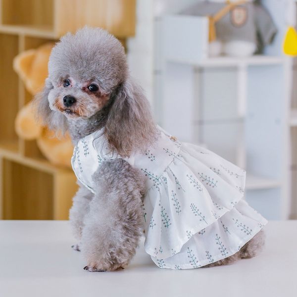 dog dress pet dog clothes for small dog wedding dress skirt puppy clothing spring pet clothes chihuahua yorkie for small dogs