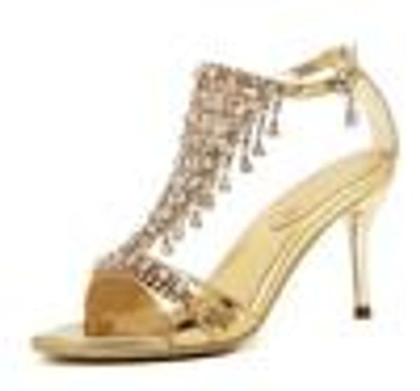 luxury gold silver dancecrystal diamond wedding shoes designer women high heel groom dress shoes size 33 to 40 cs03, Black
luxury gold silver dancecrystal diamond wedding shoes designer women high heel groom dress shoes size 33 to 40 cs03, Black