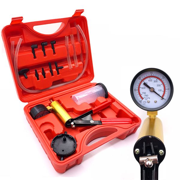 hand held diy brake fluid bleeder tools vacuum pistol pump tester kit aluminum pump body pressure vacuum gauge
hand held diy brake fluid bleeder tools vacuum pistol pump tester kit aluminum pump body pressure vacuum gauge
