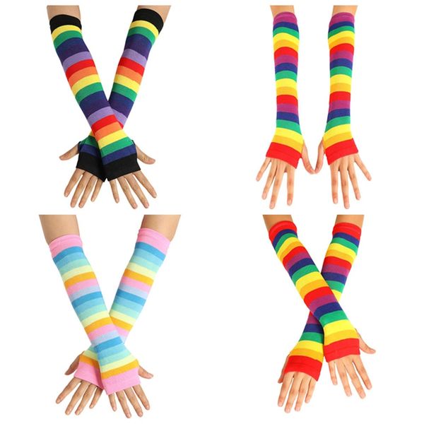 women warm autumn winter long sleeve fingerless sunscreen arm gloves rainbow anime stockings socks beauty rainbow tights, Blue;gray
women warm autumn winter long sleeve fingerless sunscreen arm gloves rainbow anime stockings socks beauty rainbow tights, Blue;gray