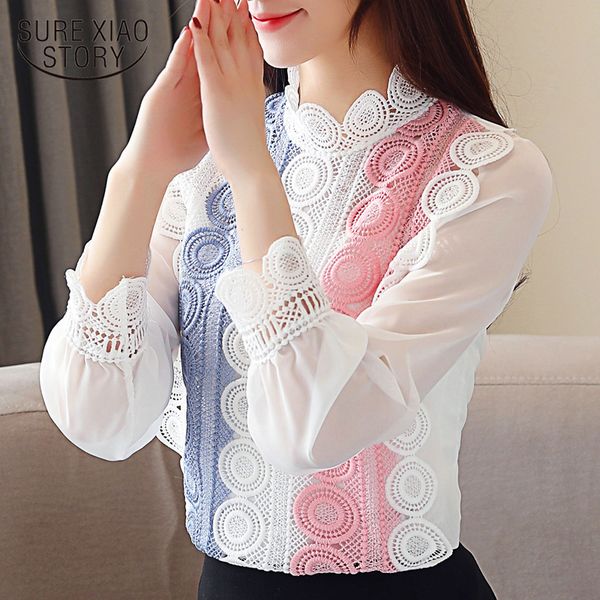 fashion spring 2019 white blouse womens and blouses hollow lace chiffon blouse shirt long sleeve women shirts blusa 2475 50
fashion spring 2019 white blouse womens and blouses hollow lace chiffon blouse shirt long sleeve women shirts blusa 2475 50