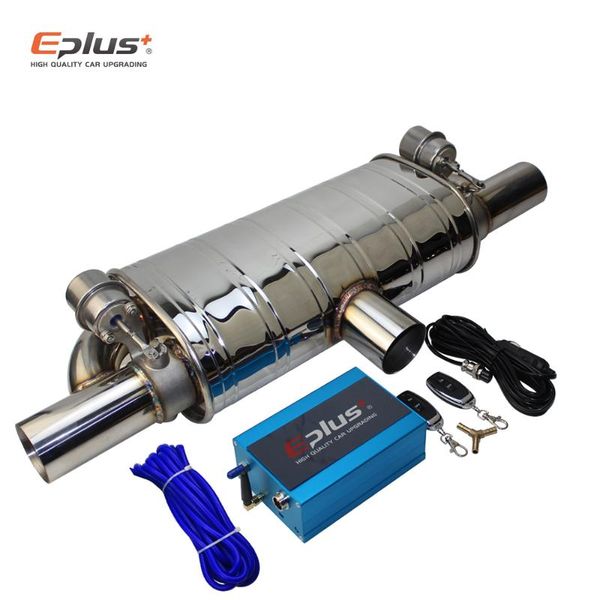 eplus car exhaust pipe vacuum pump variable valve mufflers remote control stainless steel universal t shape one in two out 63mm
eplus car exhaust pipe vacuum pump variable valve mufflers remote control stainless steel universal t shape one in two out 63mm