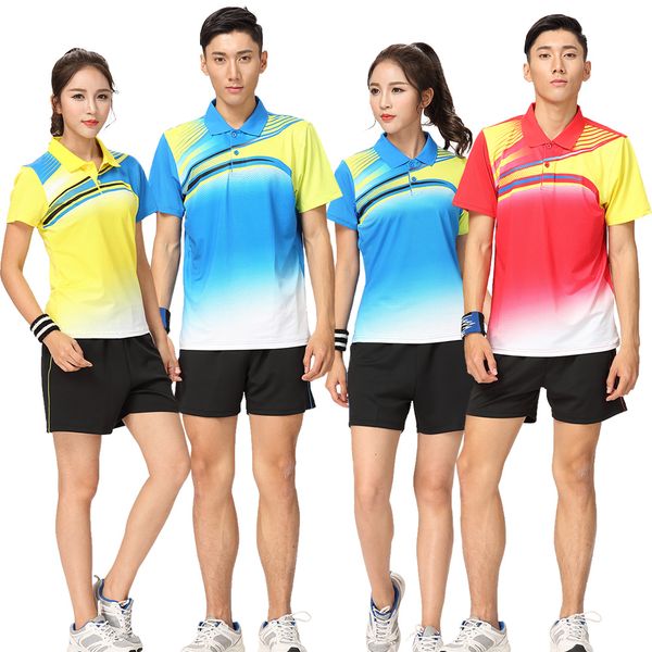 adsmoney striped gradient collars, badminton suits, short sleeves, fast dry tennis suits, golf t-shirts + shorts, White;yellow
adsmoney striped gradient collars, badminton suits, short sleeves, fast dry tennis suits, golf t-shirts + shorts, White;yellow