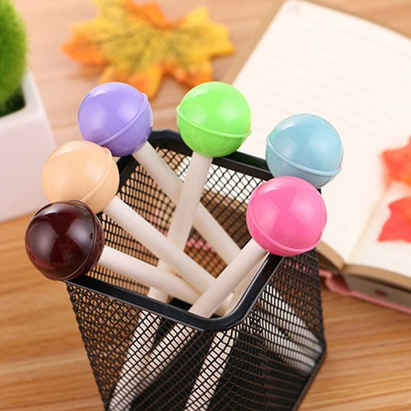 cute lollipop gel pen 0.5mm black children writing pen office eexamination limited office material school supplies wholesale e-packet
cute lollipop gel pen 0.5mm black children writing pen office eexamination limited office material school supplies wholesale e-packet