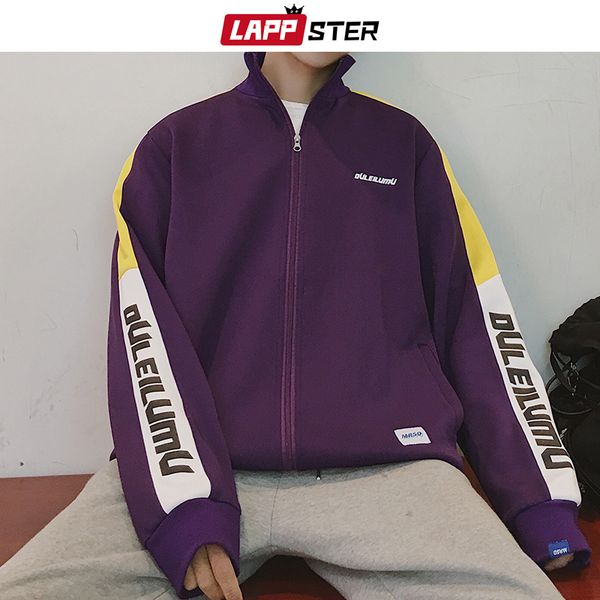 lappster men japanese streetwear bomber jackets 2019 autumn hip hop jackets coats mens patchwork korean clothes baseball jacket, Black;brown
lappster men japanese streetwear bomber jackets 2019 autumn hip hop jackets coats mens patchwork korean clothes baseball jacket, Black;brown