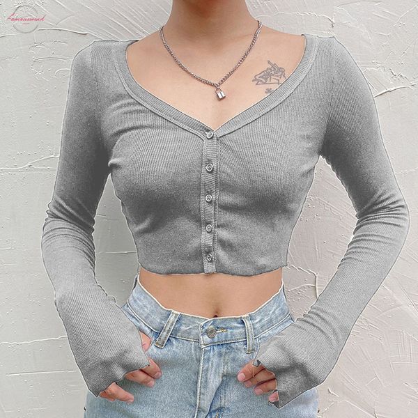 women long sleeve crop deep v neck basic solid black white casual tshirt women crop tee shirt summer autumn
women long sleeve crop deep v neck basic solid black white casual tshirt women crop tee shirt summer autumn