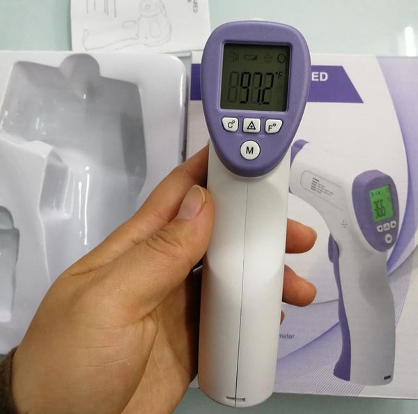 non-contact forehead thermometer handheld infrared thermometer gun baby and digital thermometer high precision, Silver
non-contact forehead thermometer handheld infrared thermometer gun baby and digital thermometer high precision, Silver