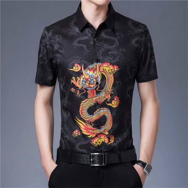 exquisite colorful dragon 3d printing fashion short sleeve shirt summer new quality soft smooth icy cool luxury men shirt -xxxl, White;black
exquisite colorful dragon 3d printing fashion short sleeve shirt summer new quality soft smooth icy cool luxury men shirt -xxxl, White;black