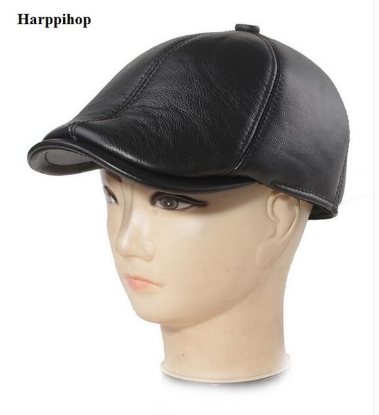 men genuine leather beret caps sport hats winter and autumn cap outdoor warm men hat ing, Blue;gray
men genuine leather beret caps sport hats winter and autumn cap outdoor warm men hat ing, Blue;gray
