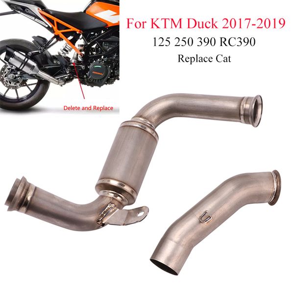 titanium alloy motorcycle exhaust mid link pipe modified for duke 125 250 390 rc390 2017-2019 middle connect tube slip on
titanium alloy motorcycle exhaust mid link pipe modified for duke 125 250 390 rc390 2017-2019 middle connect tube slip on