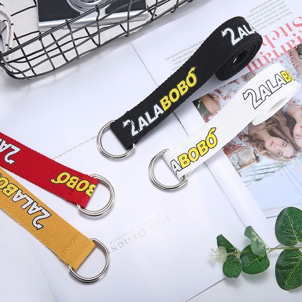 double ring buckle english cotton letter canvas belt canvas youth student tide lengthened cotton cloth, Black;brown
double ring buckle english cotton letter canvas belt canvas youth student tide lengthened cotton cloth, Black;brown