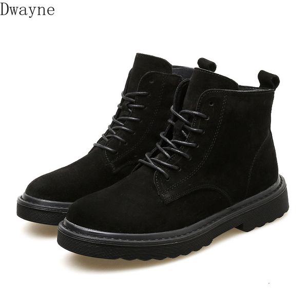 2019 autumn new fashion simple casual solid color boots female british wind vintage leather high boots, Black
2019 autumn new fashion simple casual solid color boots female british wind vintage leather high boots, Black