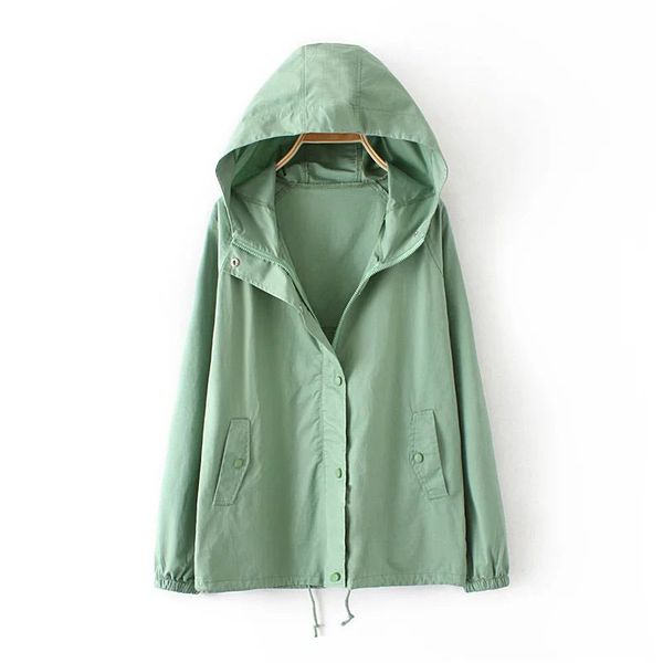 autumn drawstring hooded jacket loosen windbreaker women plus size 3xl jacket solid o neck casual spring woman outwear, Black;brown
autumn drawstring hooded jacket loosen windbreaker women plus size 3xl jacket solid o neck casual spring woman outwear, Black;brown