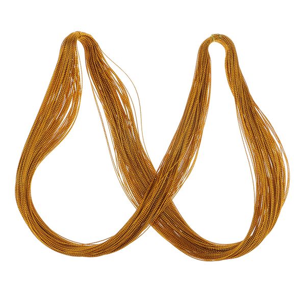 1mm/0.04inch golden cords gift wrap dacron cord for gift box package, hanging ornaments 328ft (no elastic
1mm/0.04inch golden cords gift wrap dacron cord for gift box package, hanging ornaments 328ft (no elastic