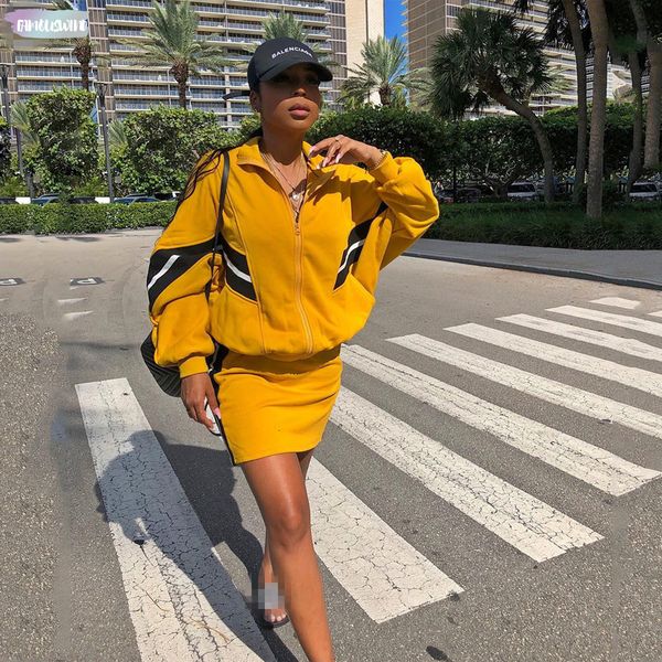 jacket tracksuit and mini skirt set two pieces sets women long sleeve outwear patchwork jacket bodycon skirt streetwear, White
jacket tracksuit and mini skirt set two pieces sets women long sleeve outwear patchwork jacket bodycon skirt streetwear, White