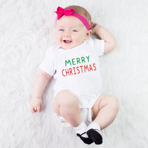 christmas baby clothes merry christmas cute printed baby bodysuit short sleeve cotton onesie baby outfits 0-24m, White
christmas baby clothes merry christmas cute printed baby bodysuit short sleeve cotton onesie baby outfits 0-24m, White