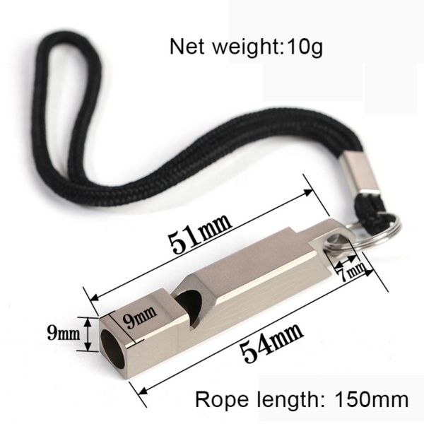 titanium whistle with cord portable emergency hiking camping whistle outdoor survival tools for hiking exploring
titanium whistle with cord portable emergency hiking camping whistle outdoor survival tools for hiking exploring
