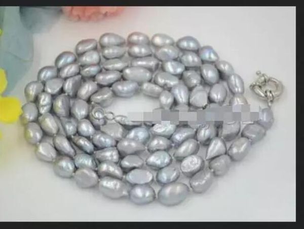 jewelry selling simple style authentic pearl double strand 32 inch 8-9mm black potato thread freshwater pearl bead necklace, Silver
jewelry selling simple style authentic pearl double strand 32 inch 8-9mm black potato thread freshwater pearl bead necklace, Silver